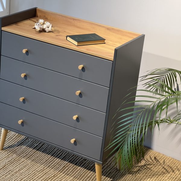 Comoda 4 Asgard Kraft gold grafit (1)