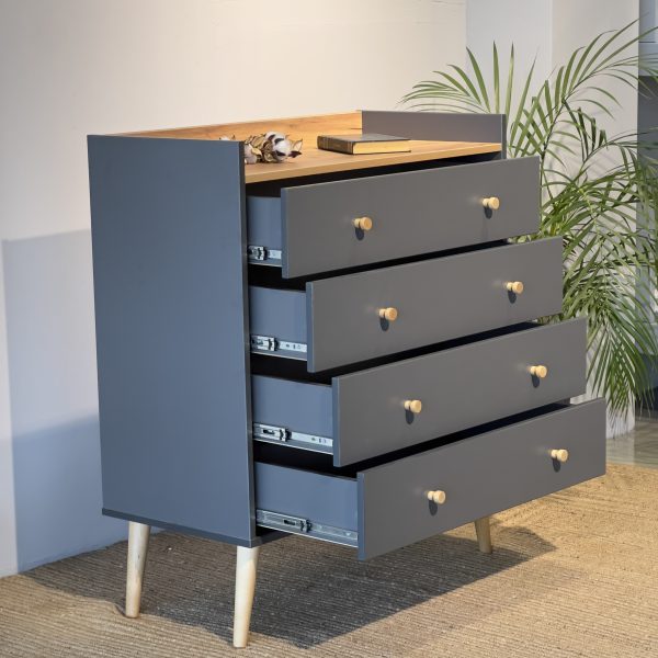 Comoda 4 Asgard Kraft gold grafit (3)