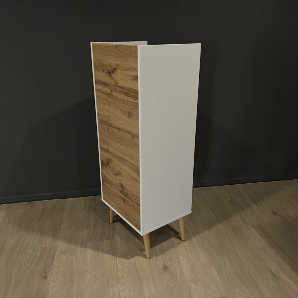 Comoda 5 Asgard Kraft gold alb (2)