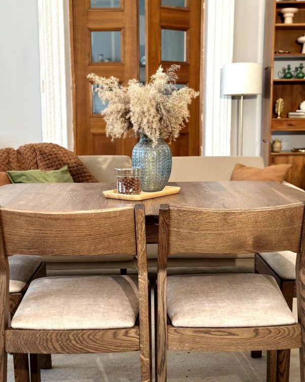 Masa Mary rustic Scaun Marko (2)
