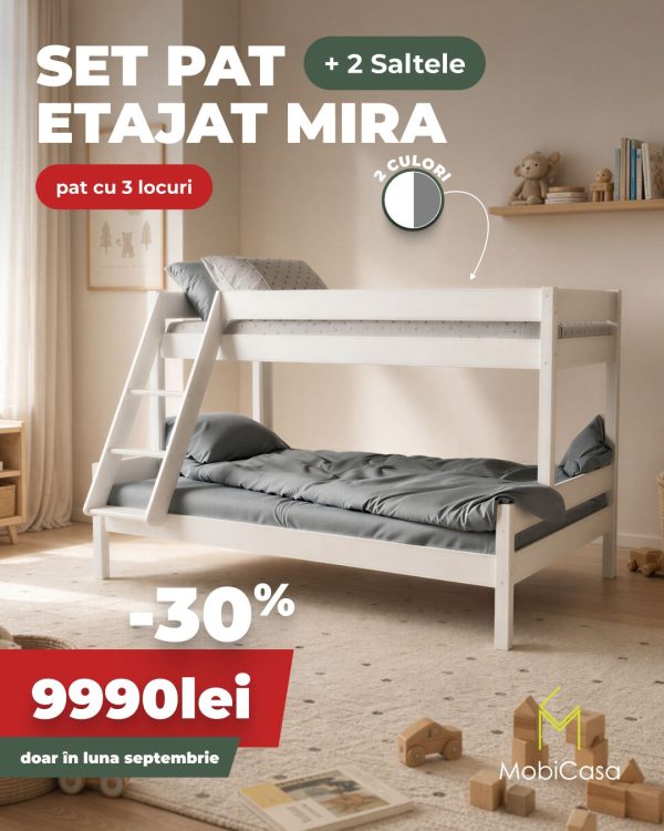Oferta pat Mira 80.120×200