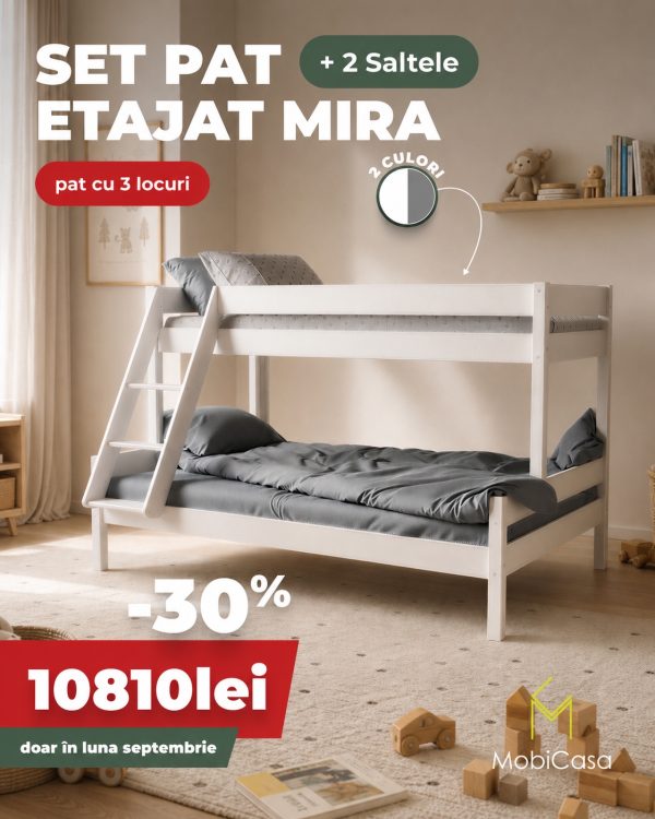 Oferta pat Mira 90.140×200