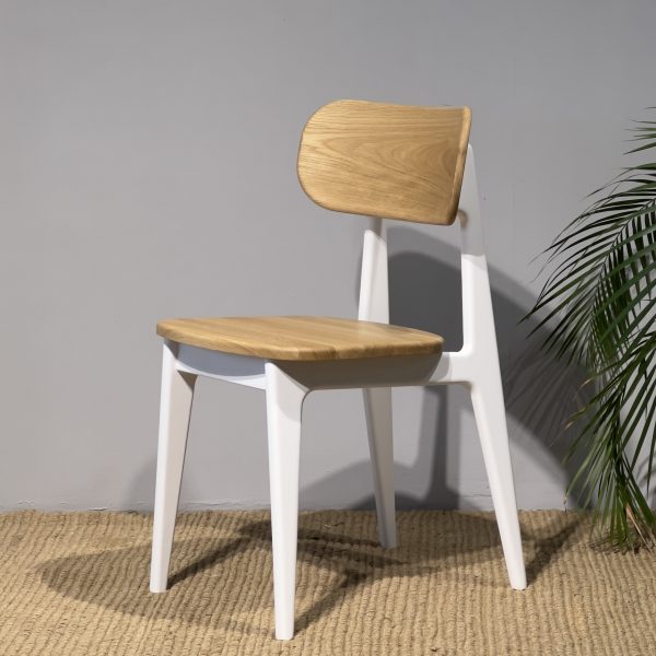 Scaun Polo alb natur Hard (3)
